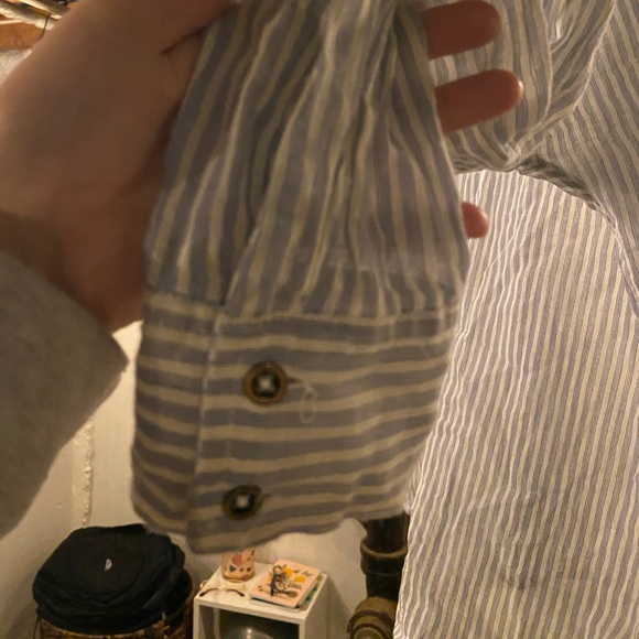 BDG Half button linen shirt - Picture 4 of 5